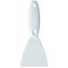 Haug Bürsten Kitchen Spatula 110 mm Stainless Steel with White Handle (8923)