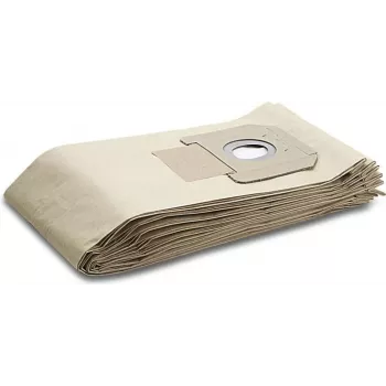 Papírové filtrační sáčky Kärcher - prachový sáček - přírodní - 210 mm - 380 mm - 55 mm - 500 g (pro NT 40/1 6.904-208.0) do NT 40/1 6.904-208.0