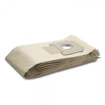 Papírové filtrační sáčky Kärcher - prachový sáček - přírodní - 210 mm - 380 mm - 55 mm - 500 g (pro NT 40/1 6.904-208.0) do NT 40/1 6.904-208.0