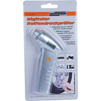 Digitální měřič tlaku v pneumatikách Brüder Mannesmann 00540 0,15-7 bar