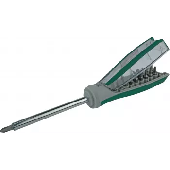 Bitový šroubovák BRÜDER MANNESMANN GREEN LINE 19 inch s integrovaným zásobníkem bitů (M29840)