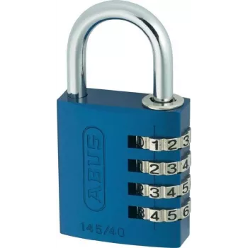 Masivní mosazný visací zámek ABUS 488078 s kaleným ocelovým ramenem, tělo 45 mm, různý klíč, 2 klíče ABVS48807
