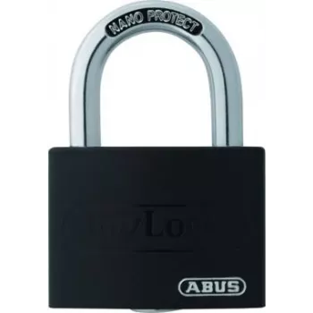 Visací zámek ABUS myLock T65AL/40 černý 40 mm hliníkové tělo kalené ocelové rameno 802867