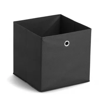 Úložná krabice z netkané textilie Zeller 14113, 30 l, 32 x 32 x 32 cm, černá