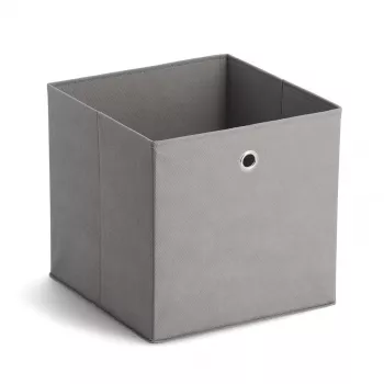 Úložná krabice Zeller 14110 z netkané textilie, 30 l, 32 x 32 x 32 cm, šedá