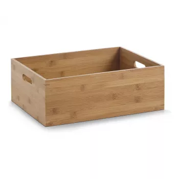 Úložná krabice Zeller přírodní 40 x 30 x 14 cm bambus 13341