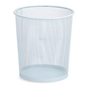 Odpadkový koš kulatý bílý ZELLER 14 l 17716