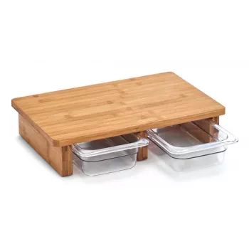 Zeller Acacia Wood Cutting Board 40.5 x 26.5 cm Natural 25178