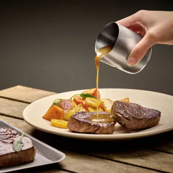 Nalévací hubice APS FLOW z nerezu, 150 ml, stříbrná 10305