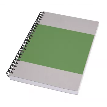 Zápisník SIGEL Quicknote Impulse Green A5, čistý, zelenošedý softcover, 160 stran SN800