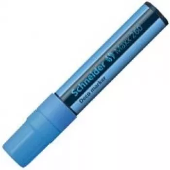 Schneider Maxx 260 Blue Liquid Chalk Marker - 5 Pack 126010