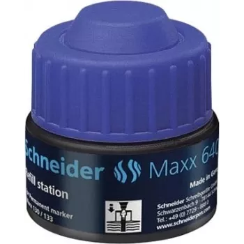 Náplňový inkoust pro fix Schneider Maxx 640 modrý 30 ml 164003