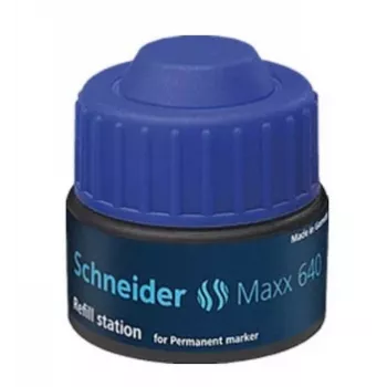 Náplňový inkoust pro fix Schneider Maxx 640 modrý 30 ml 164003
