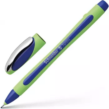 Popisovač Schneider Xpress modrý – inkoust na vodní bázi, 0,8 mm vláknový hrot 19003
