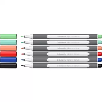 Schneider Paint-It 070 Felt-Tip Pen Set Assorted Colours 6 pcs ML07010503