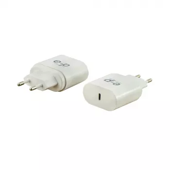 E+P AC211 1-Port USB-C Wall Charger 25W USB PD 3.0 PPS White