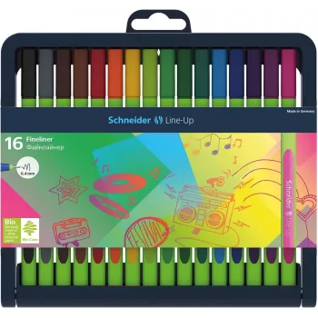 Sada popisovačů Fineliner Schneider Line-UP 16 různých barev, 0,4 mm, 191092