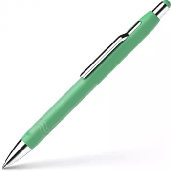 Schneider Epsilon Ballpoint Pen Green Barrel Blue Ink 138614