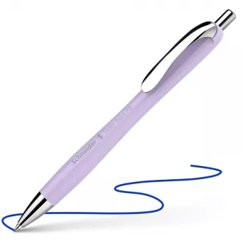 Schneider Slider Rave XB Ballpoint Pen Blossom Blue Ink 132559