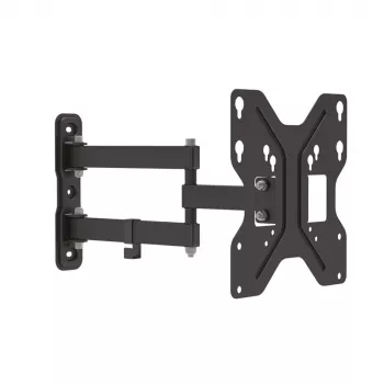 E+P WHS 151 Full-Motion TV Wall Mount for 23-49 inch Screens up to 30 kg, Black