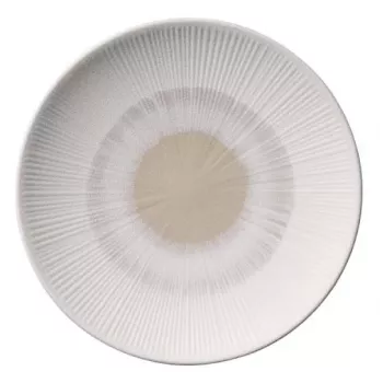 Plochý talíř APS BLUSH 210 mm béžový melamin stohovatelný do myčky tepelně odolný 1 ks 85503