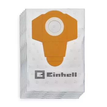 Balení prachových sáčků Einhell 2351195 pro TE-VC 2340 SA, TE-VC 2230 SA, TC-VC 1930 SA, TC-VC 1930 S, 40 l, bílá/žlutá, 5 ks