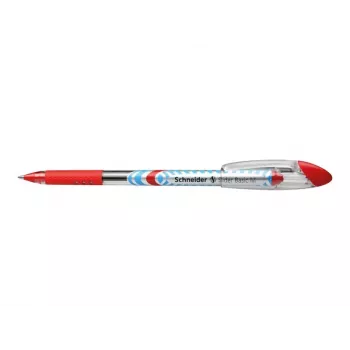 Kuličkové pero SCHNEIDER KS Slider M, červené, 1,0 mm, balení 10 ks 151102