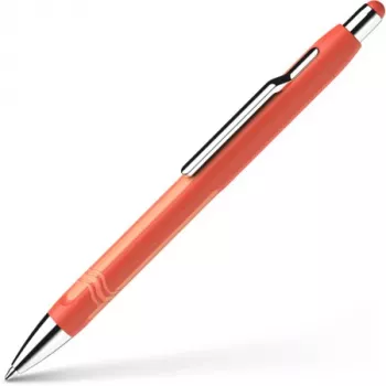 Schneider Epsilon Ballpoint Pen Orange with Blue Ink 138606