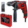 Příklepová vrtačka Einhell TC-ID 720/1 E Kit 720 W se sadou 5 vrtáků a přepravním kufrem 4259846