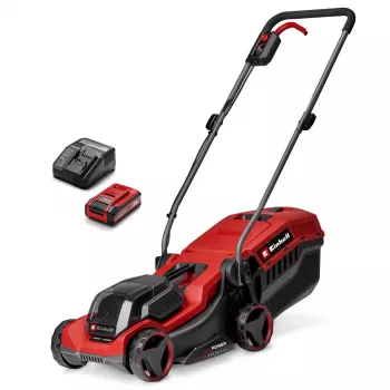 Akumulátorová sekačka na trávu Einhell GE-CM 18/30-1 Li BL 18V bezuhlíková 30cm šířka záběru vč. 3Ah akumulátoru a nabíječky