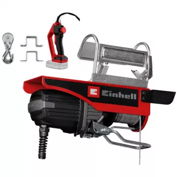 Akumulátorový lanový naviják Einhell 2255161 250/500 kg, 18 V Power X-Change, bezuhlíkový, 12 m lano