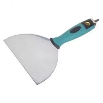 Spárovací špachtle Wolfcraft 4047000 255 mm x 150 mm nerezová ocel flexibilní čepel s ergonomickou rukojetí