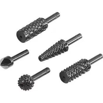 Wolfcraft Rasp and Countersink Set 5-Piece 2540000
