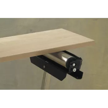 Skládací válečkový stojan Wolfcraft 6102300, výškově nastavitelný 630-940 mm, nosnost 50 kg