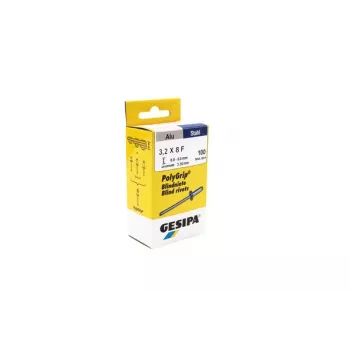 Slepý nýt GESIPA PolyGrip® 3,2x8,0 mm hliník/ocel - 100 ks 1433846