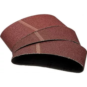 Wolfcraft 3102000 Sanding Belt 533 x 75 mm, Grit 60, 6-Pack