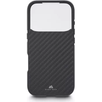 Kryt Black Rock Cover 360° Glass pro Apple iPhone 17 Pro, pravý karbon 00080399