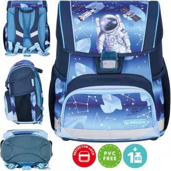 Školní batoh Herlitz Loop 6-9 let, Cosmonaut Cosmo Explorer