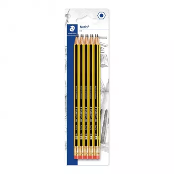 Sada grafitových tužek Staedtler Noris HB 122-2 BK10, HB, 10 ks