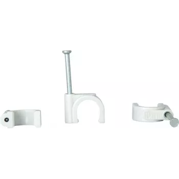 Hřebíková kabelová svorka Heinrich Kopp, průměr svazku Ø 7-11 mm, šedá, 50 ks 342704080