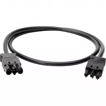 Propojovací kabel Heinrich Kopp kompatibilní se systémem GST, oboustranný, 1 m, černý (226501040)