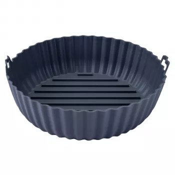 Silikonová vložka do horkovzdušné fritézy Fackelmann 22,5 cm šedá 45103