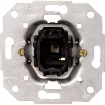 Tlačítkový modul HEINRICH KOPP pro HK05/HK07, hliník, 1pólový, 250V AC, 10A 504400001