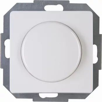 Přepínač s LED stmívačem Kopp PARIS 843402085, arktická bílá
