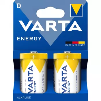 Alkalická baterie Varta Longlife Power D LR20 1,5V, blistr, 2 ks 04120229422