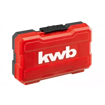 Sada bitů kwb 109010, 39dílná, bity z oceli S2, 1/4