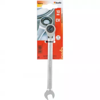 kwb 460410 Double Ratchet Ring Spanner 10 mm