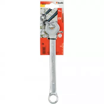 kwb 460215 Combination Wrench 15 mm Chrome Vanadium Steel