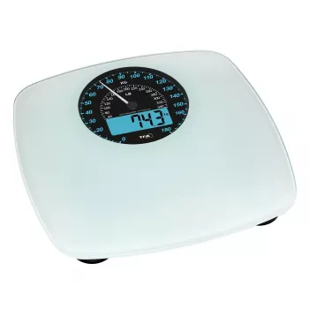 TFA Dostmann 50.1003.02 Electronic Bathroom Scale, 180 kg, Black