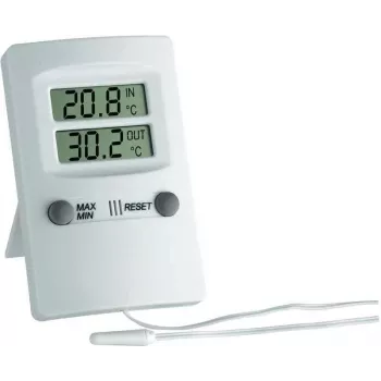 TFA Dostmann Digital Indoor-Outdoor Thermometer White (30.1009)